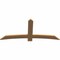 Ekena Millwork Bellingham Timber Gable Bracket, Western Red Cedar, 72"W x 33"H x 1 1/2"D x 5 1/2"F, 11/12 Pitch GBW072X33X0206BEL00SWR - alternate 5